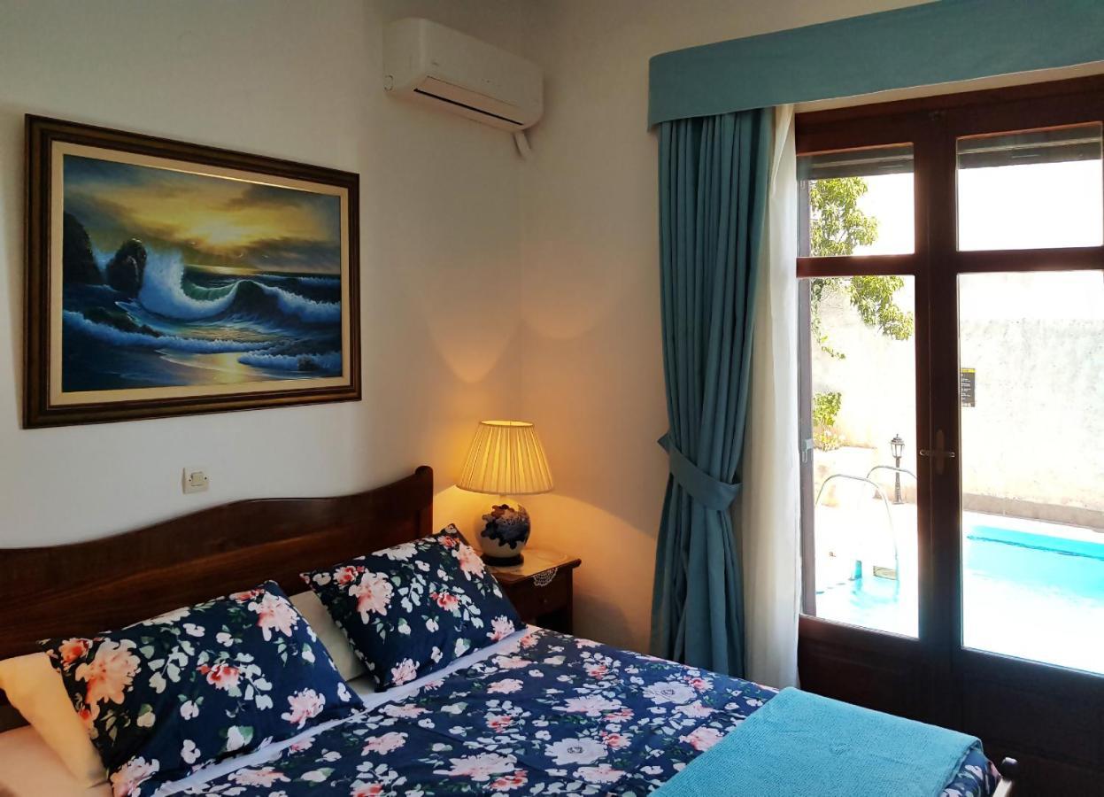 Villa Sunset With Stunning Sea View, Kids Area And Hammocks On Roof Terrace Agia Triada ภายนอก รูปภาพ